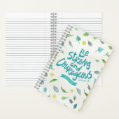 Sei stark und mutig - Joshua 1:9 Notizblock (Innen)