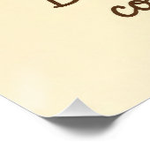 Sei stark und mutig - Joshua 1:9 Poster (Ecke)