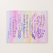 Sei stark und mutig Joshua 1:9 Puzzle (Horizontal)