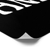 Sei stark und mutig poster (Ecke)