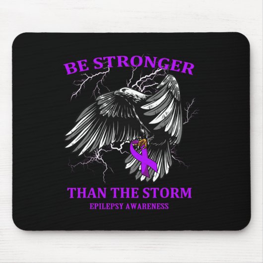 Sei stärker als die Sturmgrippeepidemie Mousepad (Vorne)