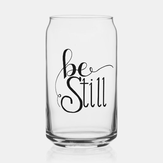 Sei Still Iced Coffee Glas (Vorderseite)