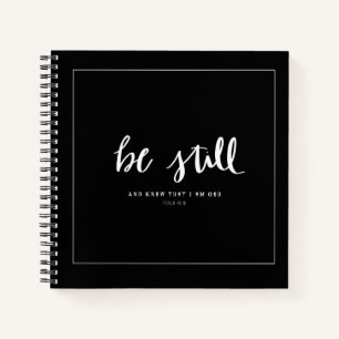 Sei still Journal (Psalm 46:10) Notizblock