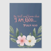 Sei still Magnet (Vorderseite)