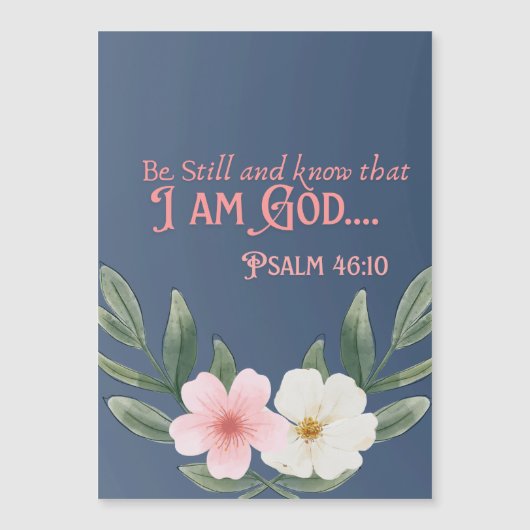 Sei still Magnet (Vorderseite)