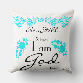 Sei still Pillow Kissen