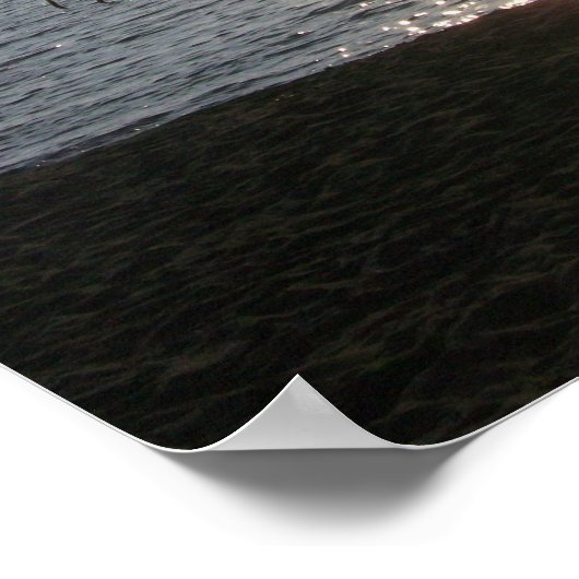 Sei still... poster (Ecke)