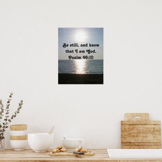 Sei still... poster (Küche)