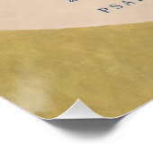 SEI STILL | Psalm 46:10 Christlich Poster (Ecke)