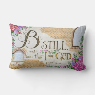 Sei still, Psalm 46:10 - Dekokissen