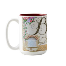 Sei still, Psalm 46:10 - Kaffeetasse