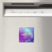 "Sei still" Psalm 46:10 Schrift Verse Magnet (In Situ (Geschirrspüler))