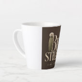 SEI STILL | Psalm 46:10 | Walnut Milchtasse (Linke Ecke)
