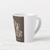 SEI STILL | Psalm 46:10 | Walnut Milchtasse (Rechte Ecke)