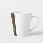 SEI STILL | Psalm 46:10 | Walnut Milchtasse (Rechts)