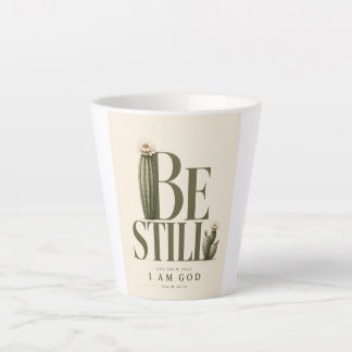 SEI STILL | Psalm 46:10 | Warm Cream Milchtasse