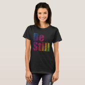Sei still Scribble T-Shirt (Vorne ganz)