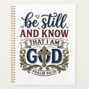 Sei Still Und Erkenne Christlicher Psalm 460 Shirt Planer