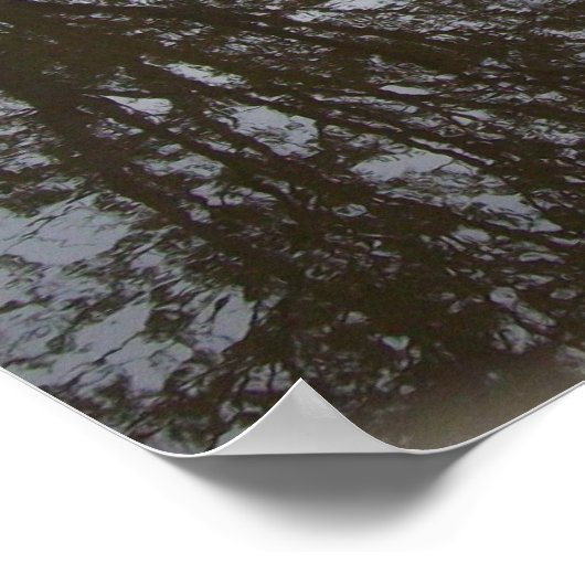 "Sei still und weiß, dass ich Gott bin. Poster (Ecke)