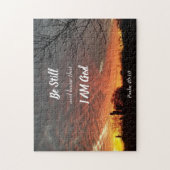 Sei still und weiß, dass ich Gott bin Puzzle (Vertikal)