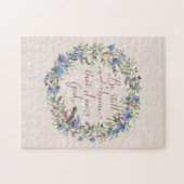 Sei still und weiß - Psalm 46:10 Puzzle (Horizontal)