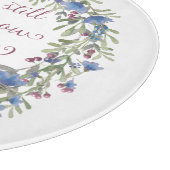 Sei still und weiß - Psalm 46:10 Schneidebrett (Ecke)