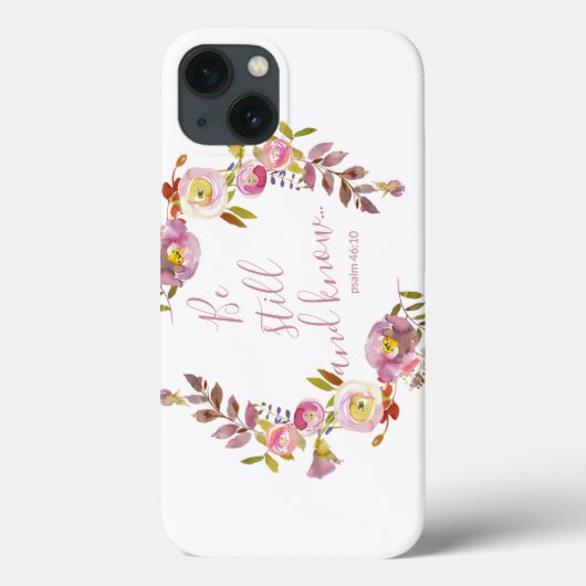 Sei still und wisse Case-Mate iPhone hülle (Rückseite)