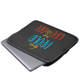 Sei stolz auf das, was du bist laptopschutzhülle (Vorne Knopf)
