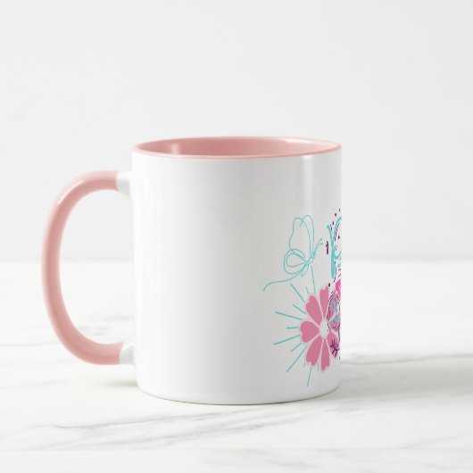 Sei stolz auf dein Gesicht Tasse (Links)