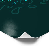 Sei stolz auf dich selbst Motivierend Poster (Ecke)