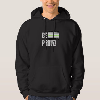 Sei Stolz Lgbt Agender Flagge Lgbt Flagge Pride Fl Hoodie