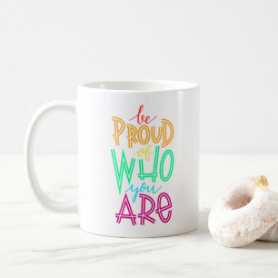 Sei stolz - Retro-Tasse Kaffeetasse