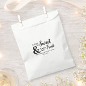 Sei süß Genießen Sie diese Leckerei Chic Gastgesch Geschenktütchen (Ausgeschnitten)