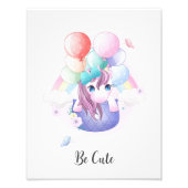 Sei Süße Tier Kinderzimmer Wall Art Fotodruck (Vorne)