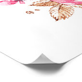 Sei tapfer Boho Woodland Baby Kinderzimmer Print P Poster (Ecke)