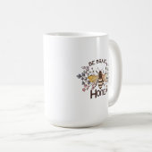 Sei tapfer Honigbiene Kaffeetasse (VorderseiteRechts)