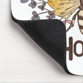 Sei tapfer Honigbiene Mousepad (Ecke)