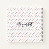 Sei tapfer Husky Welpe Personalisiert Notizblock (Rückseite)