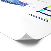 Sei tapfer kleine Kunstdrucke Poster (Ecke)