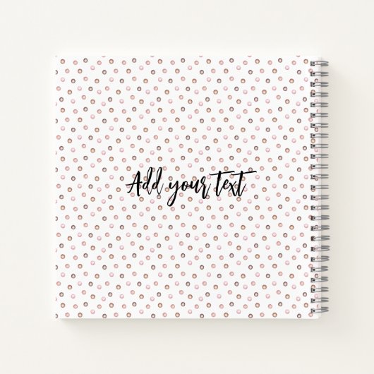 Sei tapfer Mops Welpe Personalisiert Notizblock (Rückseite)