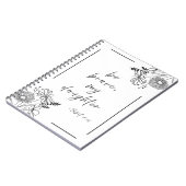 Sei tapfer - SpiralNotebook Notizblock (Linke Seite)