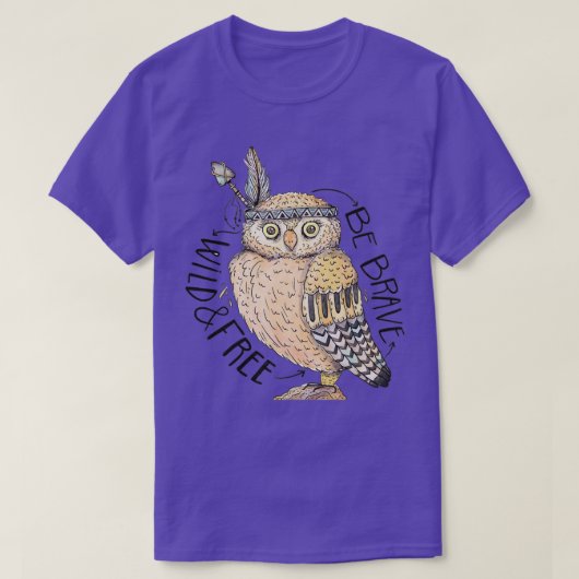 Sei tapfer und frei OWL T-Shirt (Design vorne)