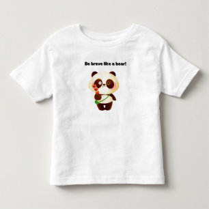 Sei tapfer wie ein Bär Kleinkind T-shirt
