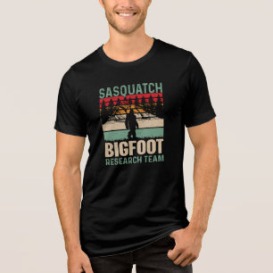 Sei Teil des Teams! Sasquatch-Expeditionsteam Tri-Blend Shirt