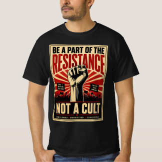 Sei Teil des Widerstands | Vintage-Aktivismus T-Shirt