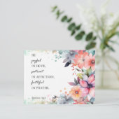 Sei treu postkarte (Stehend Vorderseite)