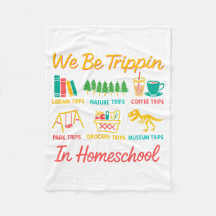 Sei Tripin Reisender Neue Homeschooler Vater Mutte Fleecedecke
