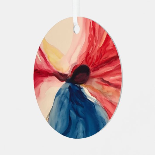 Sei unartig, Rett Santa a Trip Ornament (Vorderseite links)