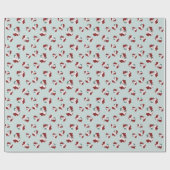 Sei unartiger Weihnachtsmann Geschenkpapier (Flach)