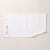 "Sei unser Gast" Badhandtuch Set (Handtuch)